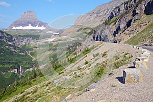 Going to the Sun Road in Glacier National Park.