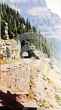 Going To The Sun Road in Glacier National Park, Montana