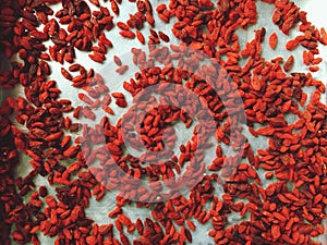 Goji berries Goji berries are powerful antioxidants. Anti-oxidant from cell destruction and most aging in the world