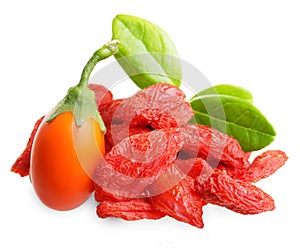 Goji berry isolated