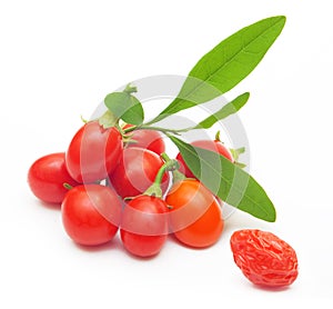 Goji berry isolated