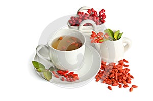 Goji fresh antioxidant tea