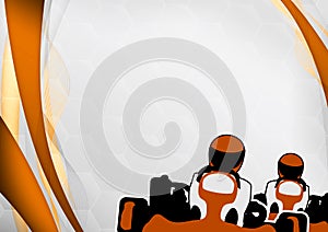 Gokart background