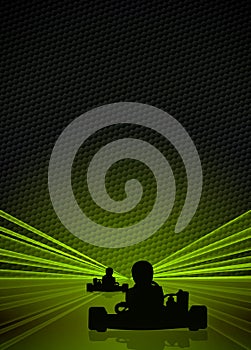 Gokart background