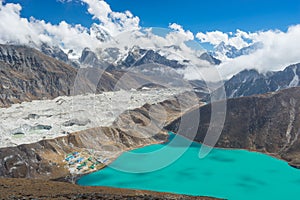 Gokyo lake view from Gokyo Ri