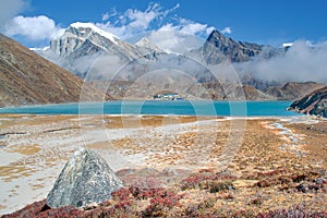 Gokyo Lake and village, Everest