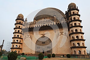 Gol Gumbaz Mausoleum, Bijapur, Karnataka, India