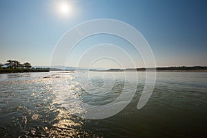 Golaghat confluence of Rapti and Narayani rivers