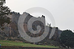 Golconda Fort, Hyderabad, Telangana, India.