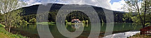 Golcuk Lake in Bolu, Turkey.