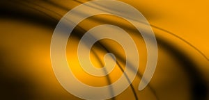Gold abstract background. Golden yellow gradient blurry waves