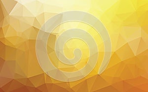 Gold Abstract Low Poly Vector Background photo