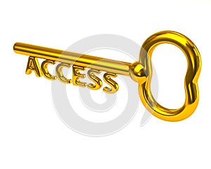 Gold access key