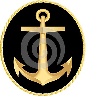 The gold anchor