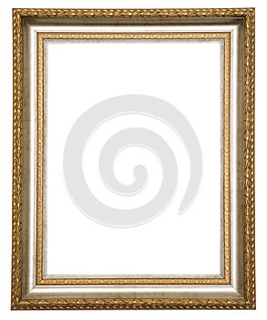 Gold antique frame