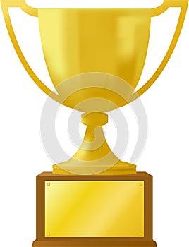 Gold Award Trophy/ai