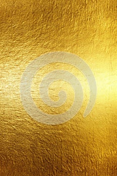 Gold Background with Gradients and Shadow