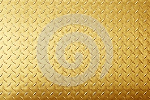Gold background, metal texture with diamond print