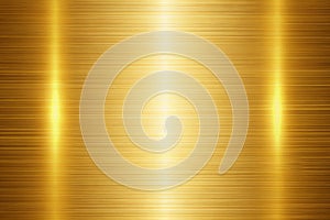 Gold Background or Texture with Gradient Shadows