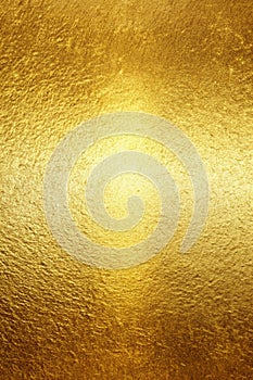 Gold Background or Texture with Gradient Shadows