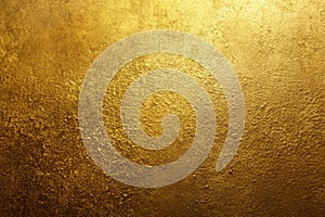 Gold background or texture and Gradients shadow
