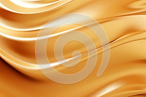 A gold background with textured golden waves