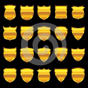 Gold Badge - 1 - Selection of 20