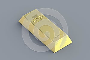 Gold bar. Gold reserve. Value in the financial market. International price