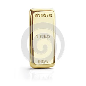 Gold Bar Solid Gold 1 Kilo Ingot of Gold