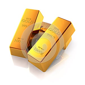 Gold bars