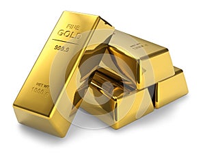 Gold bars photo