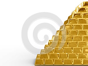 Gold bars.