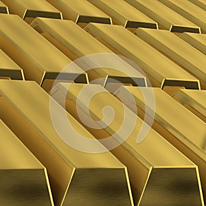 Gold Bars background