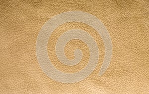 Gold-beige leather texture