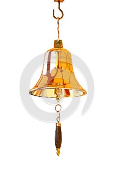 Gold bell.