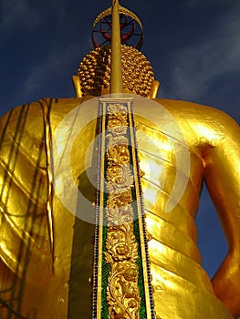 Gold Big Buddha Back