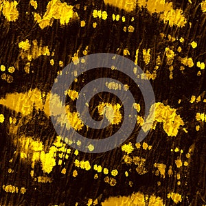 Gold and black bright abstract dirty art.