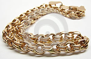 Gold bracelet photo