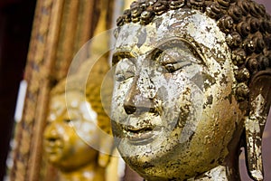 Gold Buddha statue