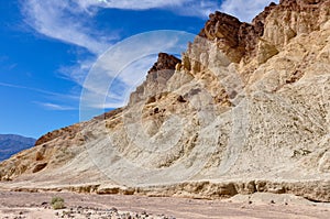 Gold Canyons of Death Valley National Park, California, USA photo