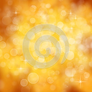 Gold celebration background - party concept