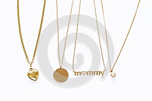 Gold chains necklaces