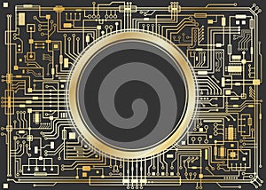 Gold chipset digital background