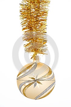 Gold Christmas decoration