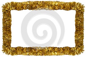 Gold Christmas garland