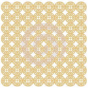 GOLD CIRCLES PATTERN TEXTURE BACKGROUND VECTOR