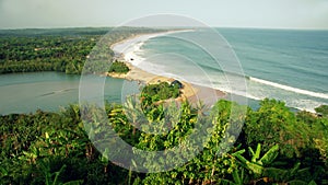 Gold coast landscape Ghana