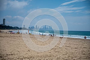 Gold Coast Skyline and beaches