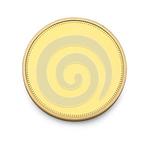 Gold Coin Blank