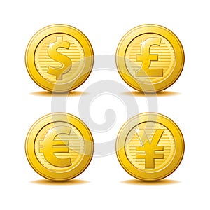 Gold Coin Icons